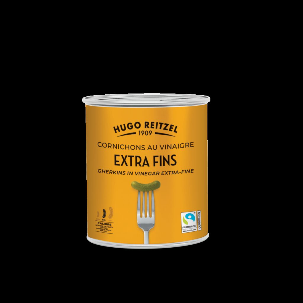 Cornichons fairtrade extra-fins au vinaigre 150+ 4/4